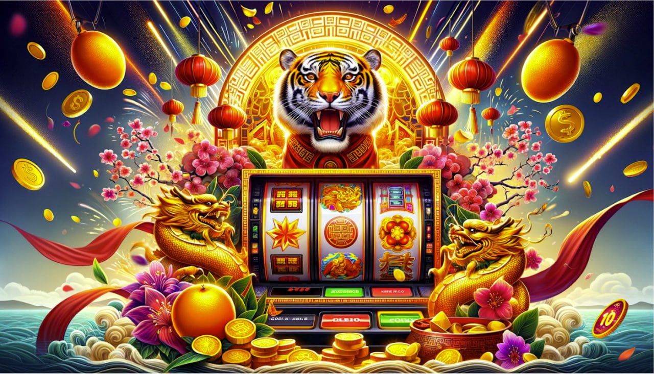 Tampilan antarmuka Wolf Gold di aplikasi mobile menarabet menampilkan gulungan dengan simbol serigala dan alam liar